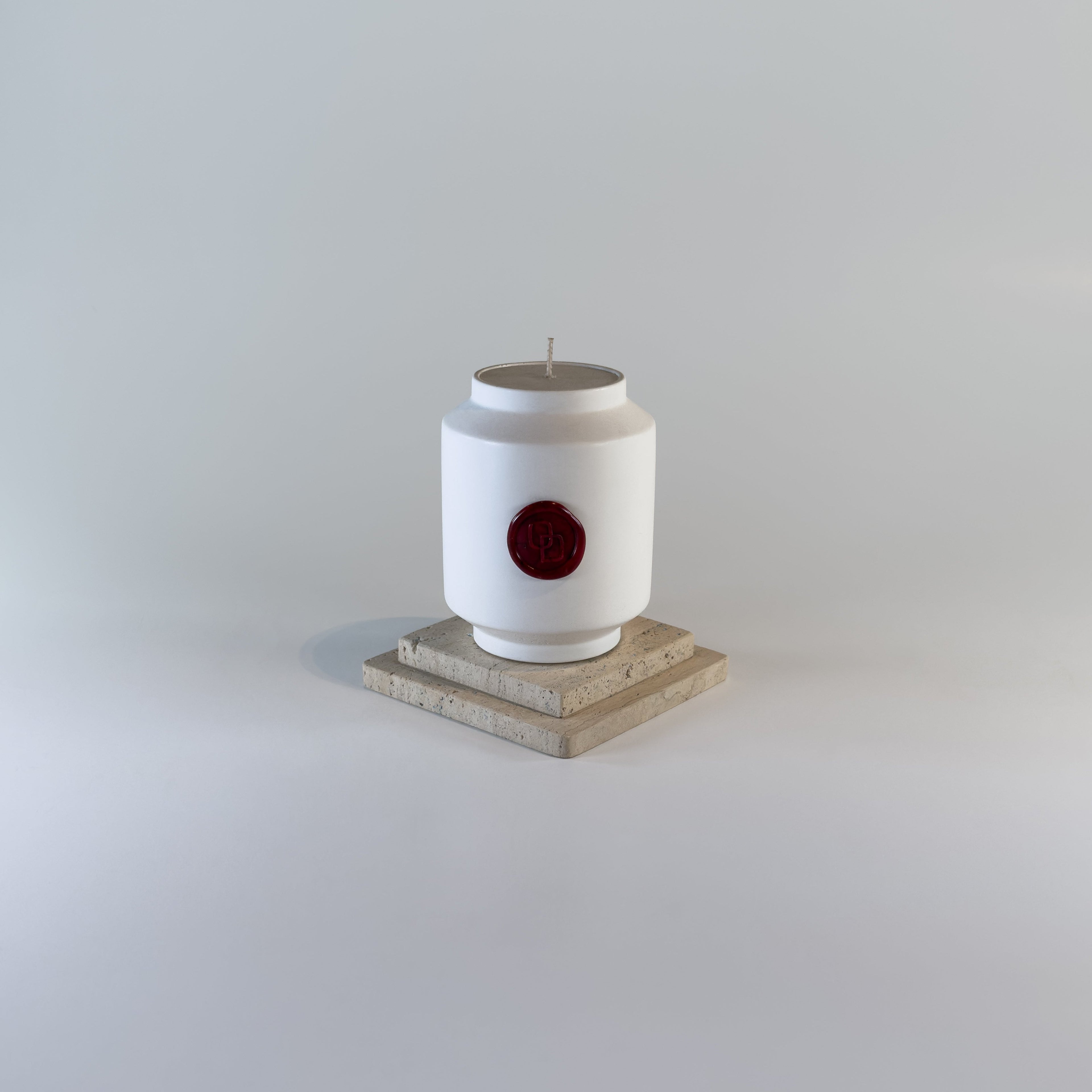 Skulptur-Duftkerze Barrique