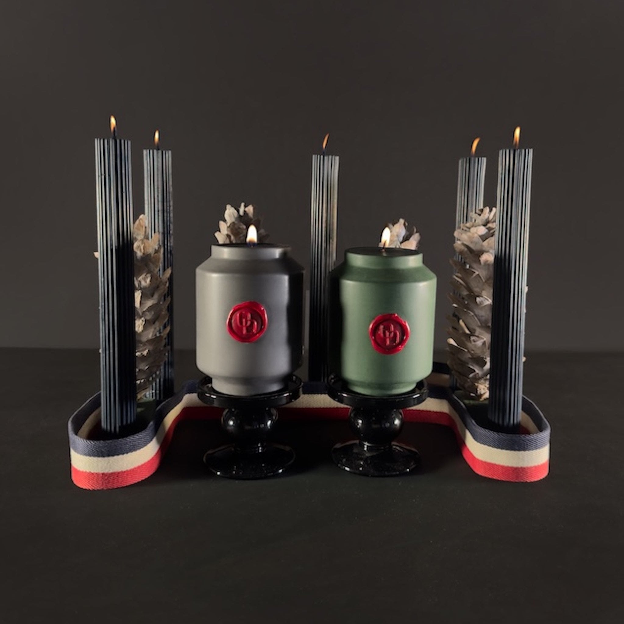 Skulptur-Duftkerze Barrique